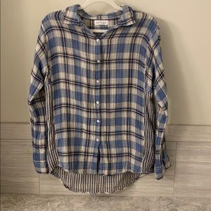 Blue flannel